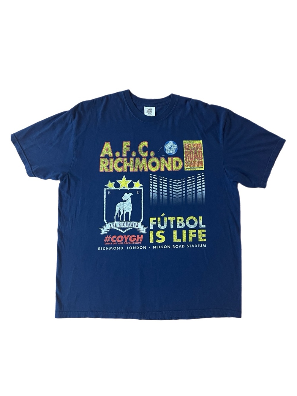 Ted Lasso AFC Richmond Mashup Front/Back Graphic Tee